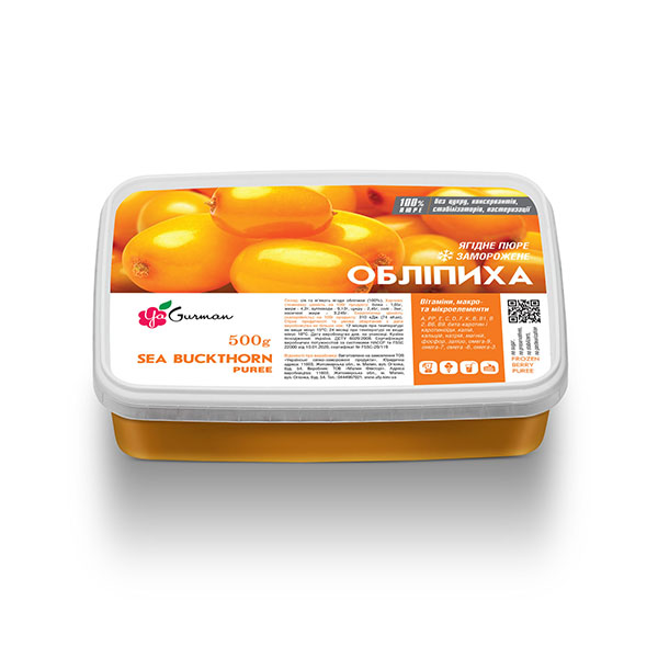 Пюре Облепиха YaGurman 500г